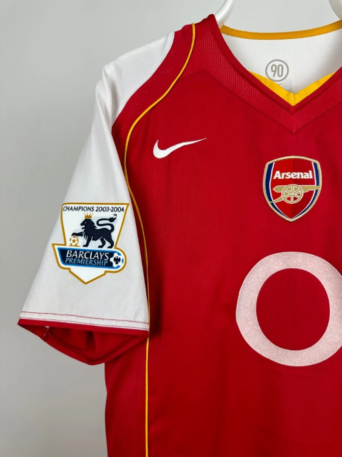 Arsenal 2003/2004 Home Jersey Thierry Henry #14 Classic Football Shirt