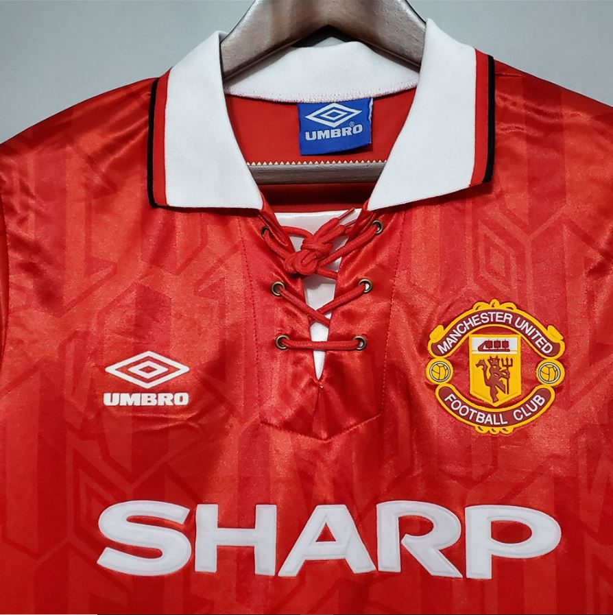 Manchester United 1992–94 Home Football Shirt | #7 Eric Cantona