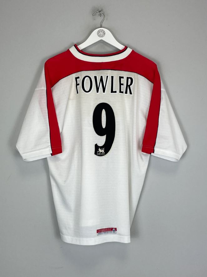 1998/00 LIVERPOOL FOWLER #9 AWAY SHIRT